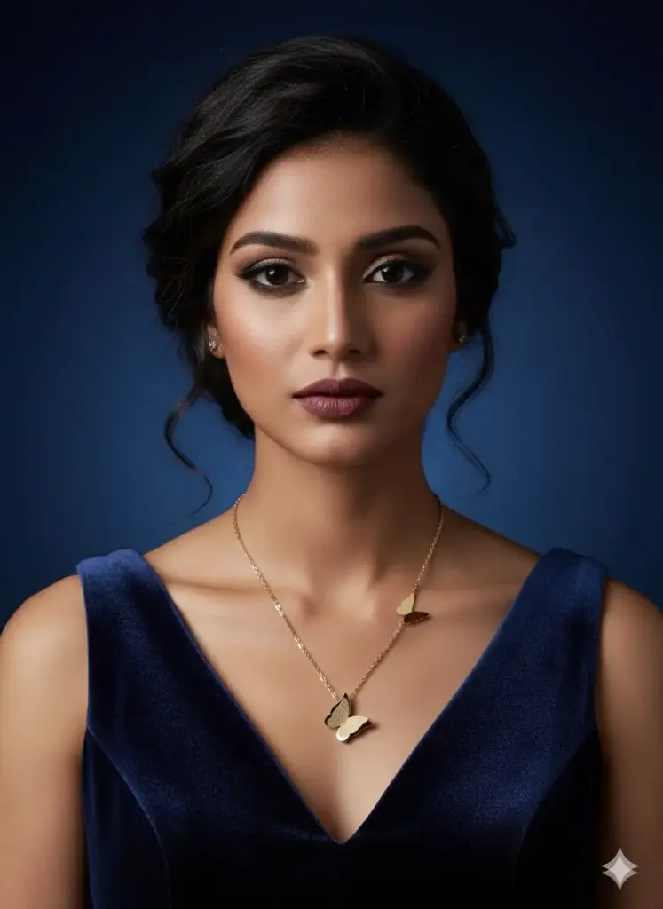 Anti TarnishButterfly Chain Pendant