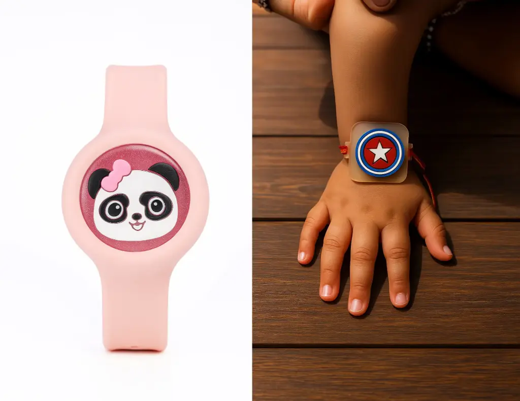 SET of 2 Adjustable Led Light Rakhi Band With Marvel-Inspired Rakhi