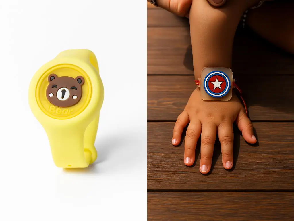 SET of 2 Adjustable Led Light Rakhi Band With Marvel-Inspired Rakhi