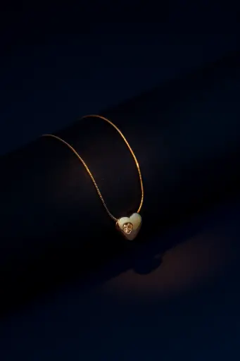 Anti Tarnish Heart Pendant