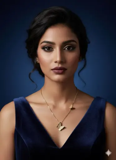 Anti TarnishButterfly Chain Pendant