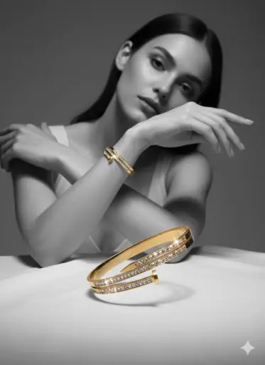 Anti Tarnish Nail Bracelet