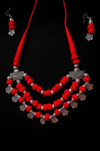 Handmade Oxidised jewellery set
