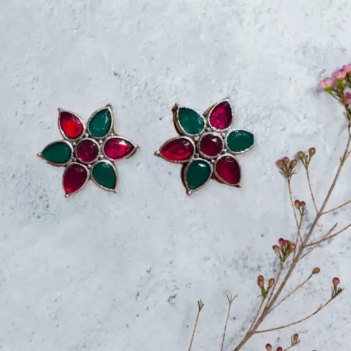 Silver replica monoliza stud