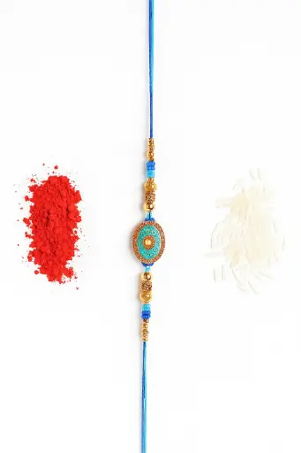 Meenakari rakhi