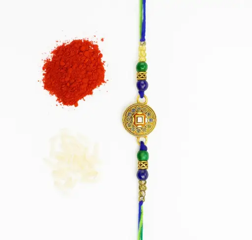 Multi color rakhi