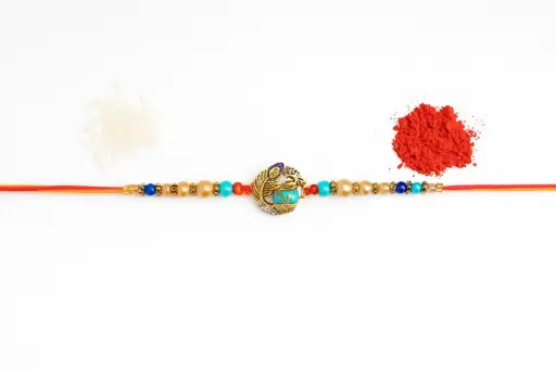 peacock rakhi