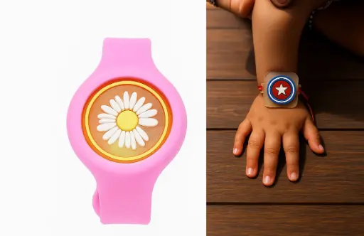 SET of 2 Adjustable Led Light Rakhi Band With Marvel-Inspired Rakhi