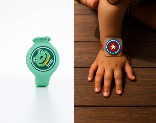 SET of 2 Adjustable Led Light Rakhi Band With Marvel-Inspired Rakhi